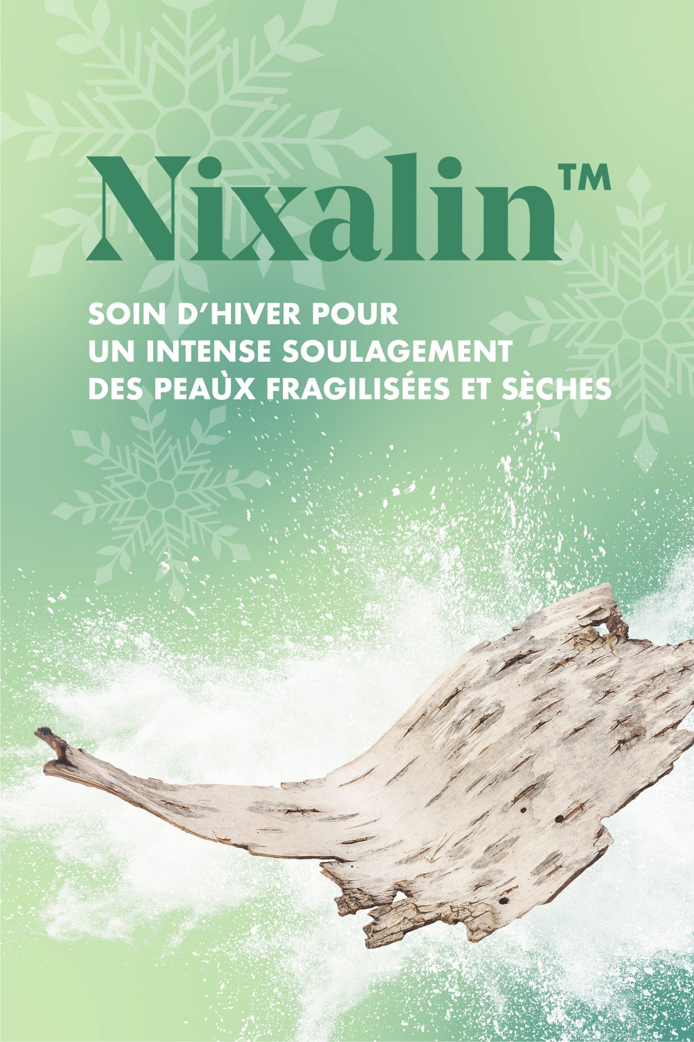 Soin d'hiver pour un intense soulagement des peaux fragilisées et sèches
